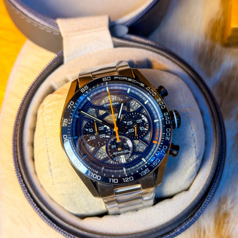 Relógio Tag Heuer Carrera Porsche Skeleton