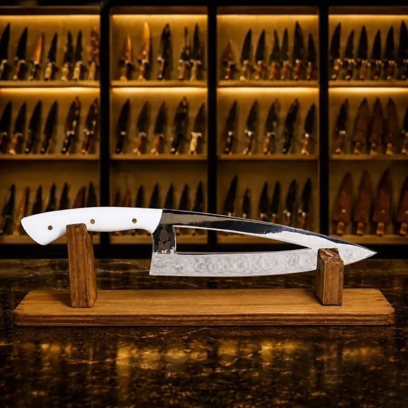 Faca King Chef Made in Fogo 9'' em Aço 420C e cabo em resina